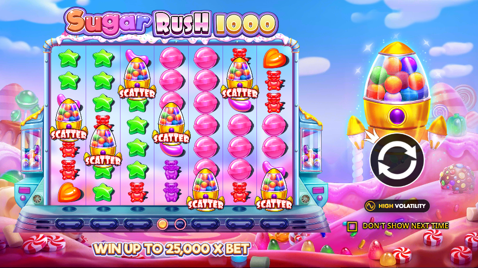 De volledige titel Sugar Rush 1000